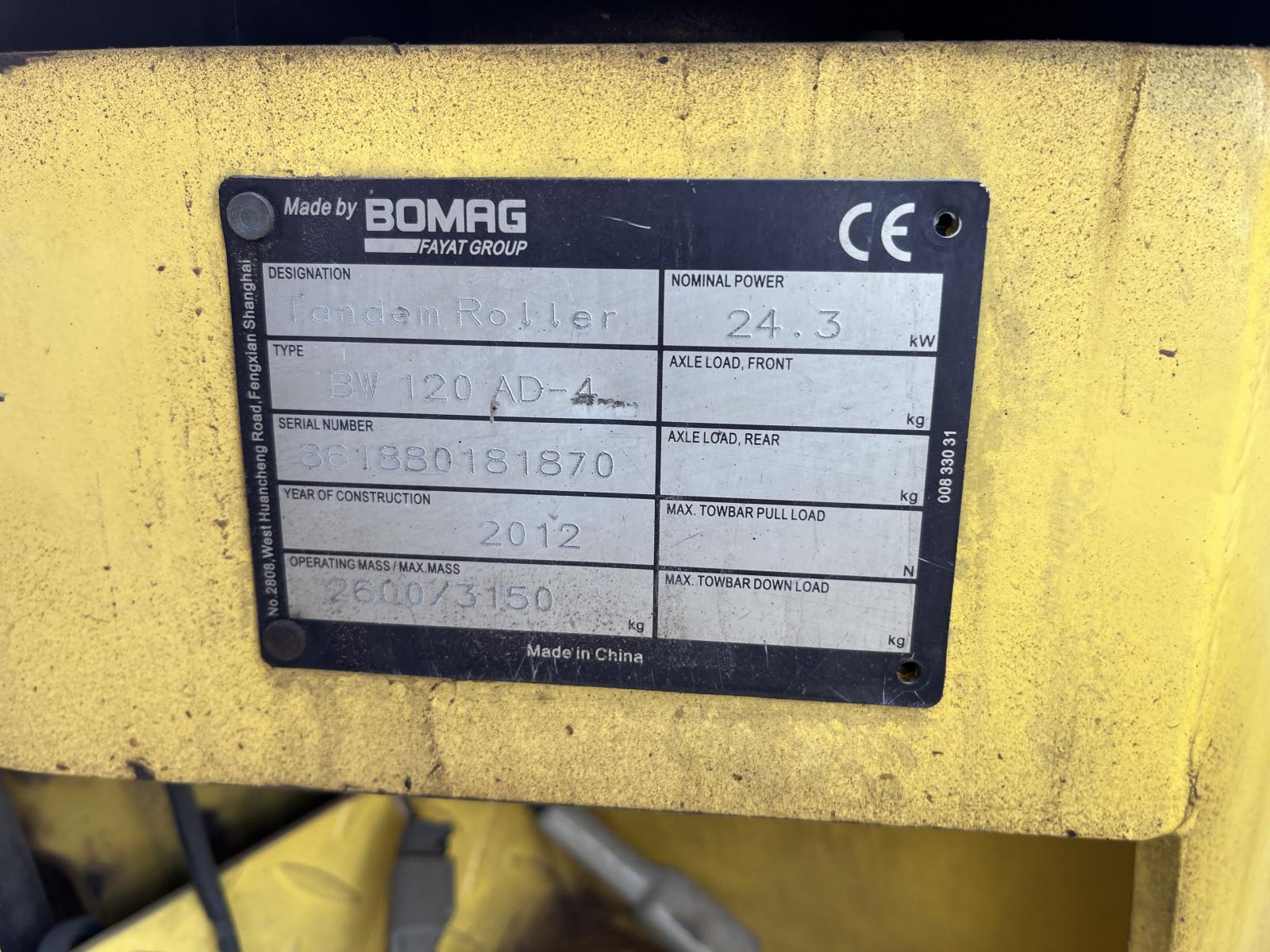 BOMAG BW120